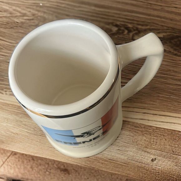 Vintage Grumman Frenex II Mont-De-Marsan 1981 Mug Or Beer Stein Rare Collectible - Picture 6 of 7